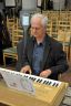 Jan Van Mol aan het orgel